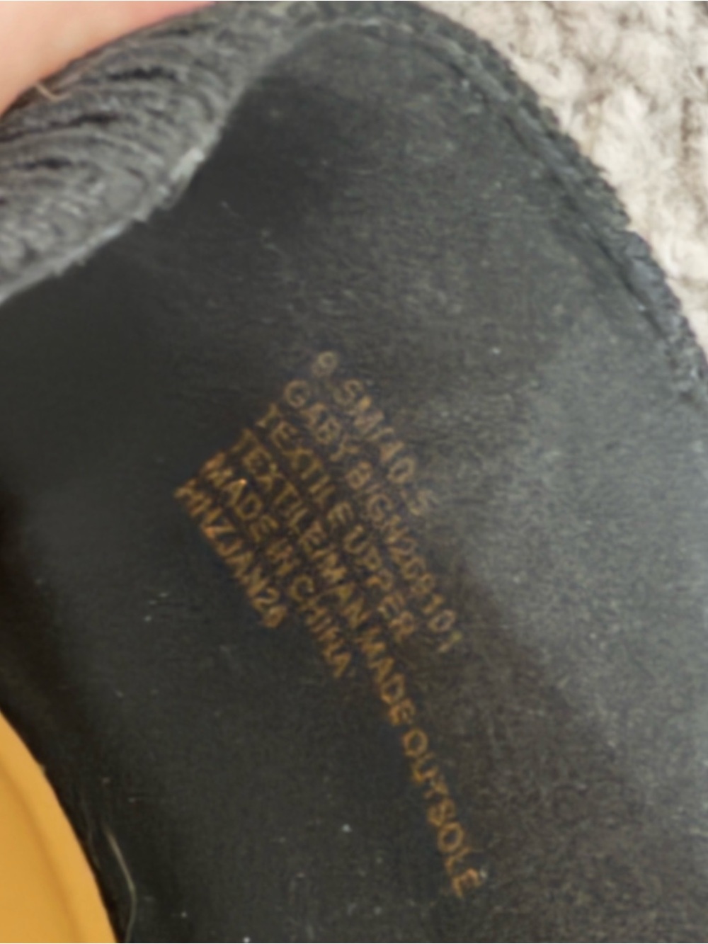 BCBGeneration Black Pointed Ribbed Flats - Picture 5 of 5